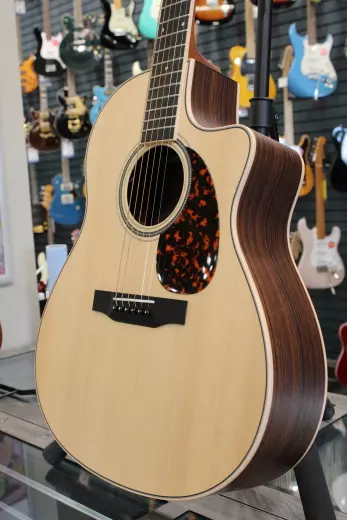 Larrivee - LV-03RE Rosewood Recording Series L-Body Cutout Acoustic/Electric Guitar with Case 2